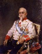 Ignacio Pinazo Camarlench Retrato del Conde Guaki oil on canvas